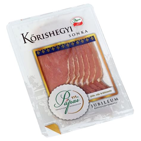 Szeletelt sonka és bor