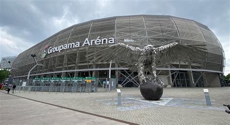 A Groupama Aréna belső nézete