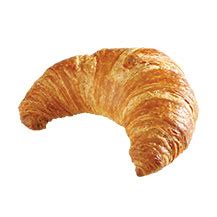 Patkó alakú croissant pulton