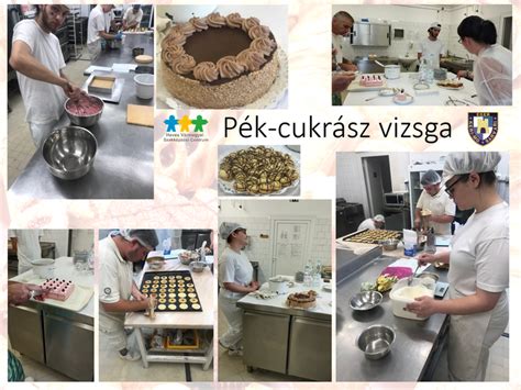 Cukrász szakmai vizsga, a kész termékek kiállítása