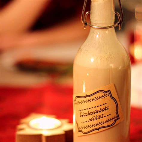 csokoládé likőr készítése