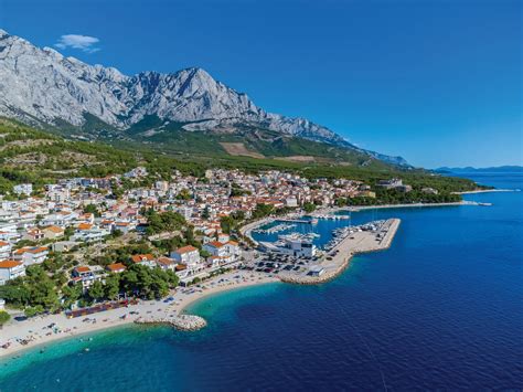 Baška Voda térkép