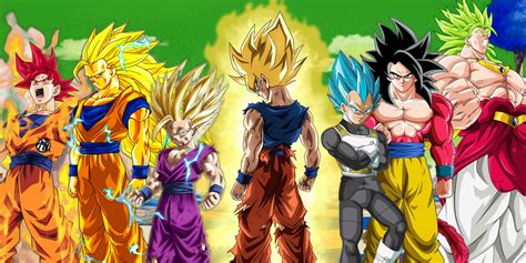 A legendás öt saiyan szobrai