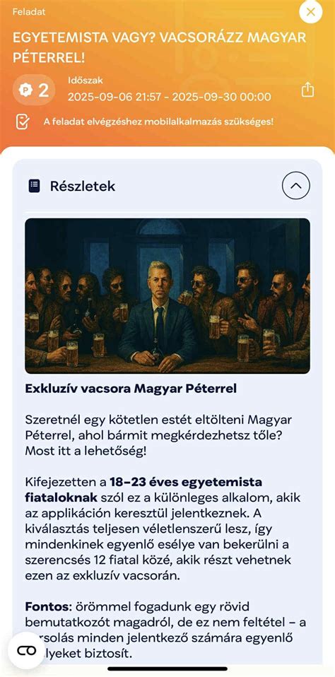 Gyorsolvasó applikáció képernyőképe