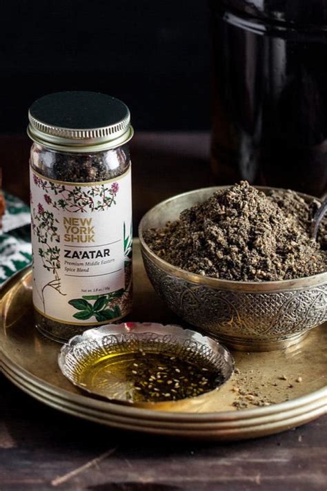 A za'atar fűszerkeverék összetevői