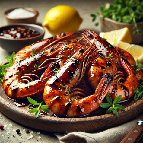 Grillezett tenger gyümölcsei