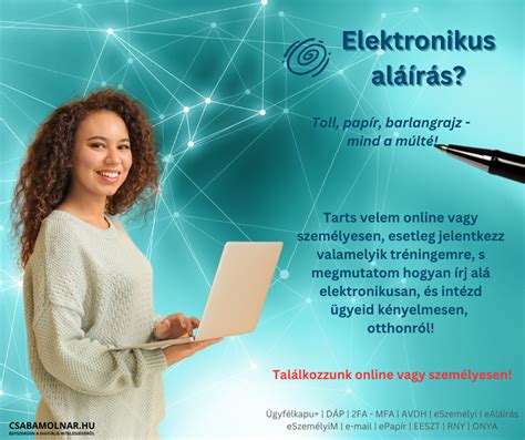 Elektronikus aláírás folyamata
