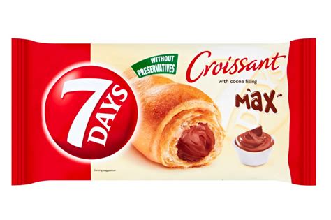 7DAYS Max croissant termékcsomagolás