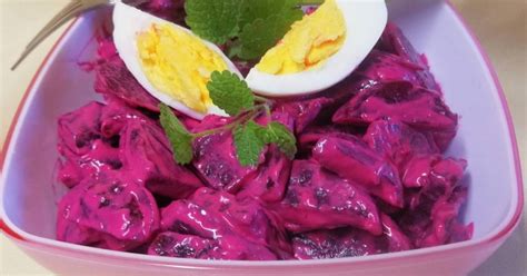 Cékla saláta recept
