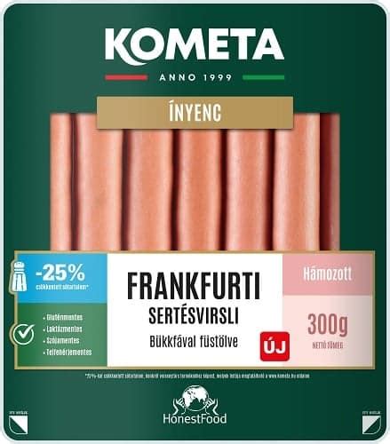 Különböző virsli márkák