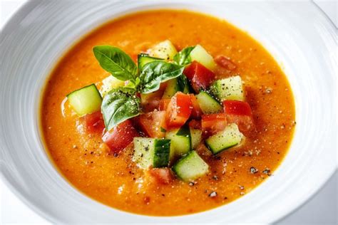 Különböző gazpacho változatok