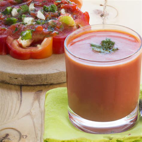 Gazpacho elkészítése turmixgéppel