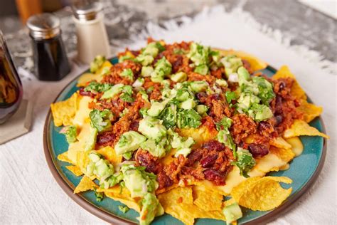 Nagy tál nachos