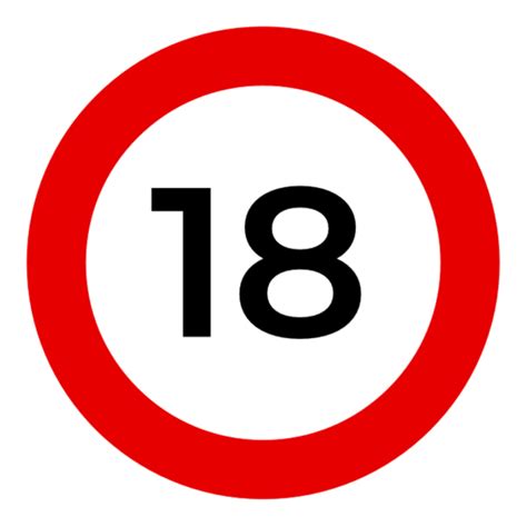 A 18+ korhatár jelzése egy weboldalon