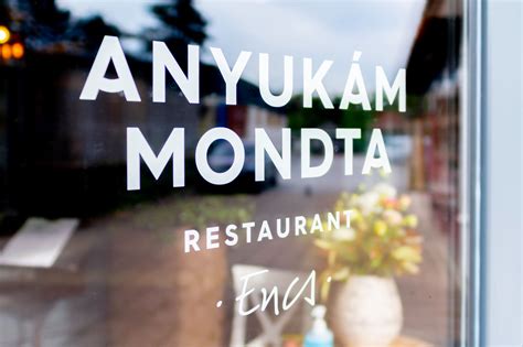 Anyukám mondta étterem
