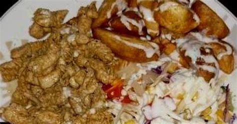Gyros tál hozzávalók
