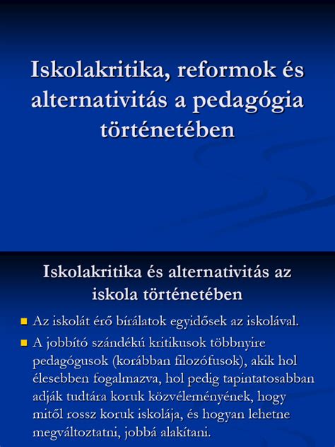 Orvosi reformok és jövőbeli kihívások