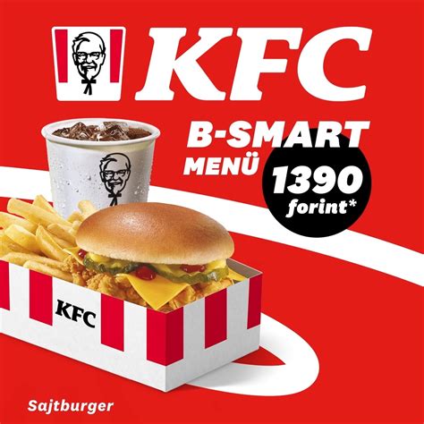 KFC változatos kínálata
