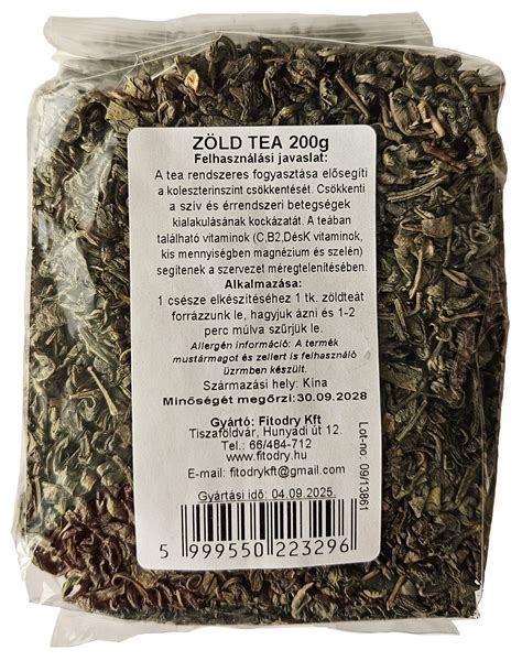 zöld tea ital