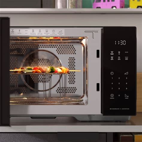 Modern mikrohullámú sütő grillező funkcióval