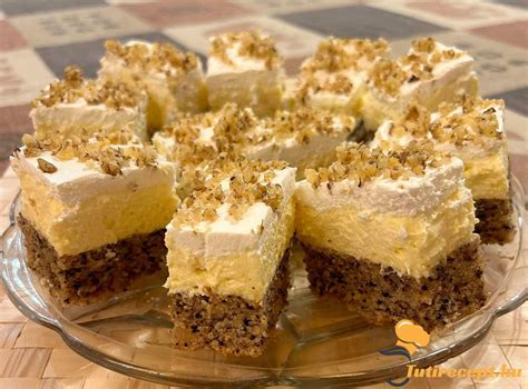 krémes sütemények