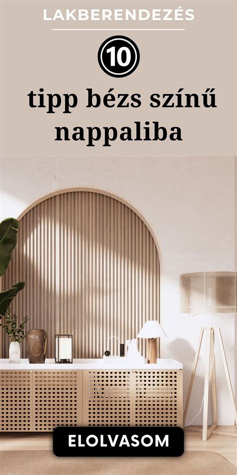 A vanília színű nappali harmonikus hangulata