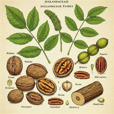 Különböző diófélék