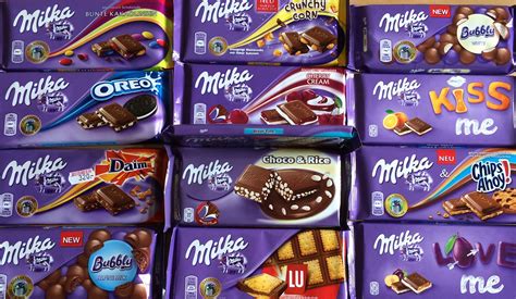 Milka csokoládé falatok