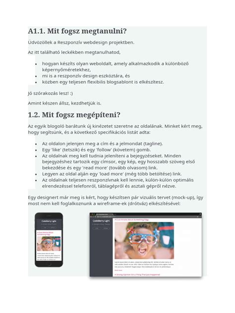 Reszponzív webdesign ábra