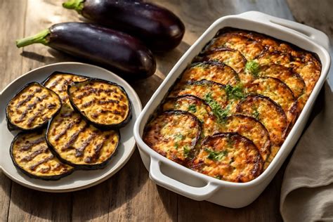 Rakott padlizsán és lasagne közötti különbségek