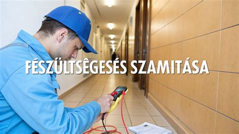 Villanyszerelő FI-relét tesztel műszerrel