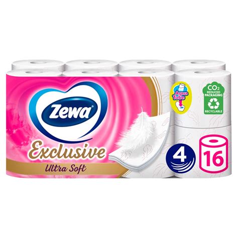 Zewa Exclusive Ultra Soft és Ultra Soft Almond változatok