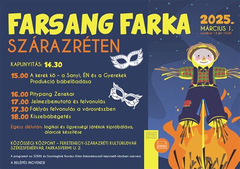 A farsang idővonalának ábrázolása