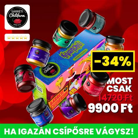 chili porok különböző intenzitással