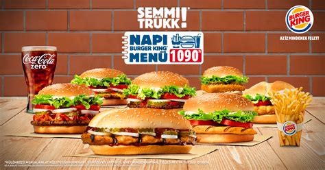 Burger King csirke szendvicsek
