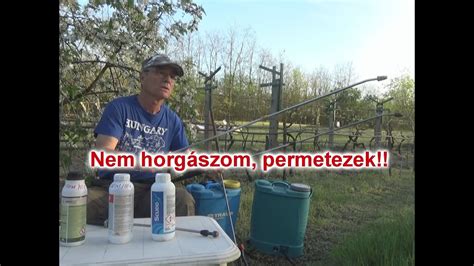 Permetezés előtti és utáni növényállapot