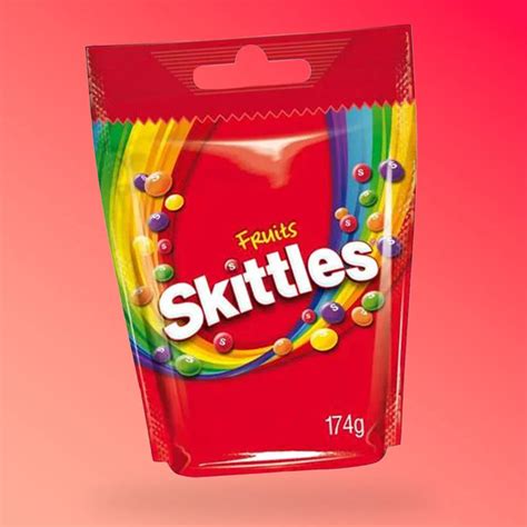 Alpesi típusú sajt és Skittles drazsé