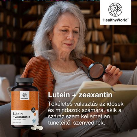 Lutein kapszula és egyéb étrendkiegészítők