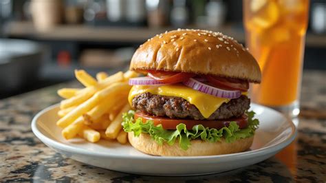 Klasszikus hamburger összeállításának lépései
