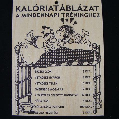 Kalóriatáblázat részlet