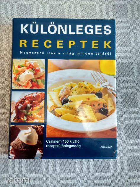receptek és szakácskönyvek