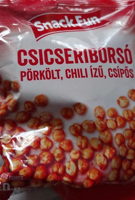 csicseriborsó snack