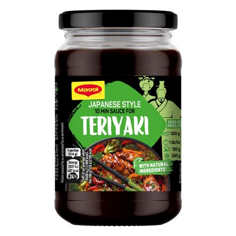 Teriyaki szósz alapanyagai
