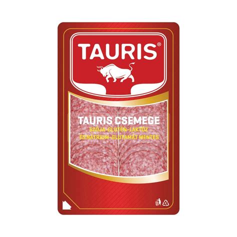 Tauris csemege szalámi csomagolása