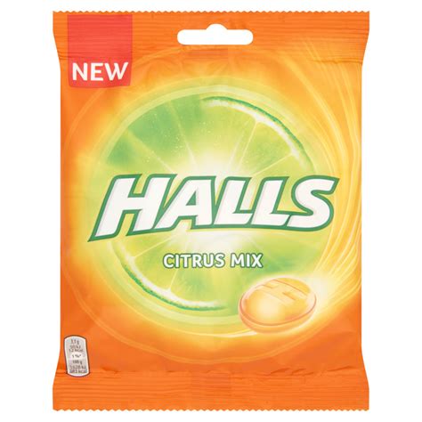 Töltetlen keménycukorkák különböző citrus ízekben