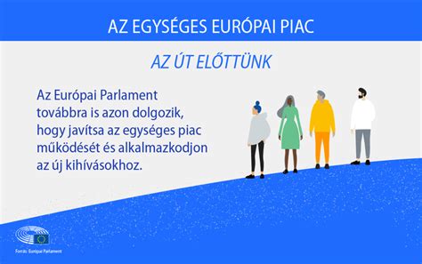 Az egységes piac előnyeit bemutató infografika