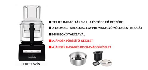 Magimix konyhai robotgép választék
