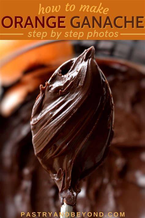 A ganache különböző állagai aránytól függően