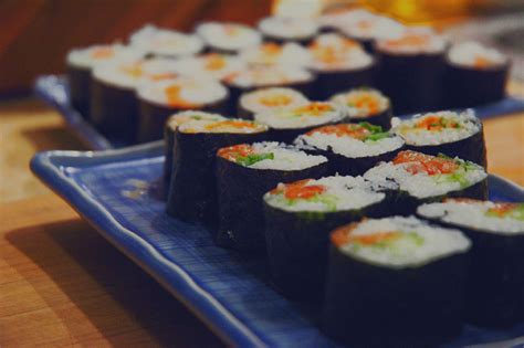 Japán sushi készítés