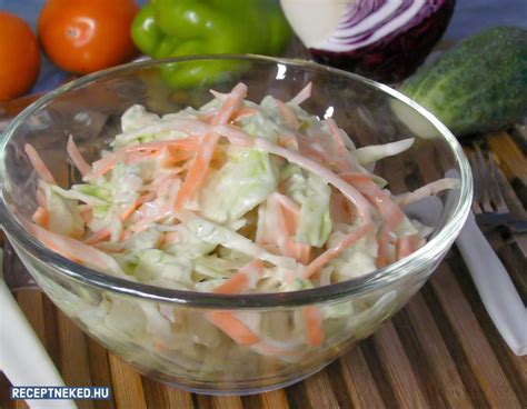 Friss coleslaw saláta